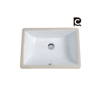 White Small Size Ceramic Countertop Bathroom Wash Basin