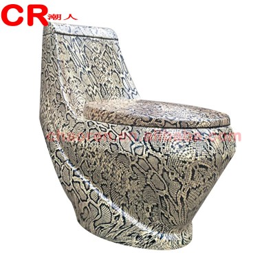 China toilet factory ceramic sanitary ware one piece toilet bowl Colored toilet price